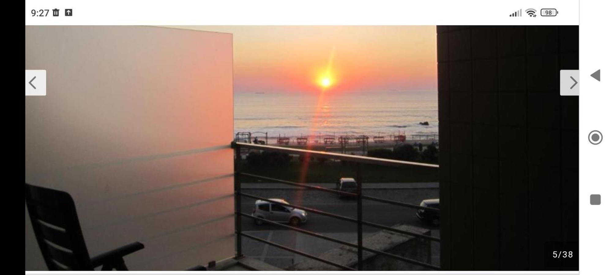 Oceanview Apartment On Beach Near Porto Vila Nova de Gaia Exterior foto